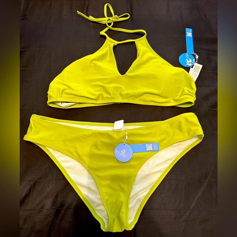 Cupshe green bikini